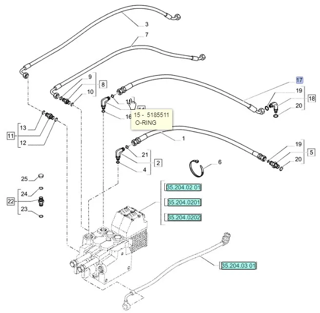 87616564 - шланг