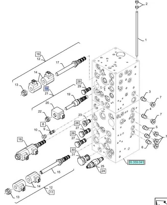 87616614 - клапан
